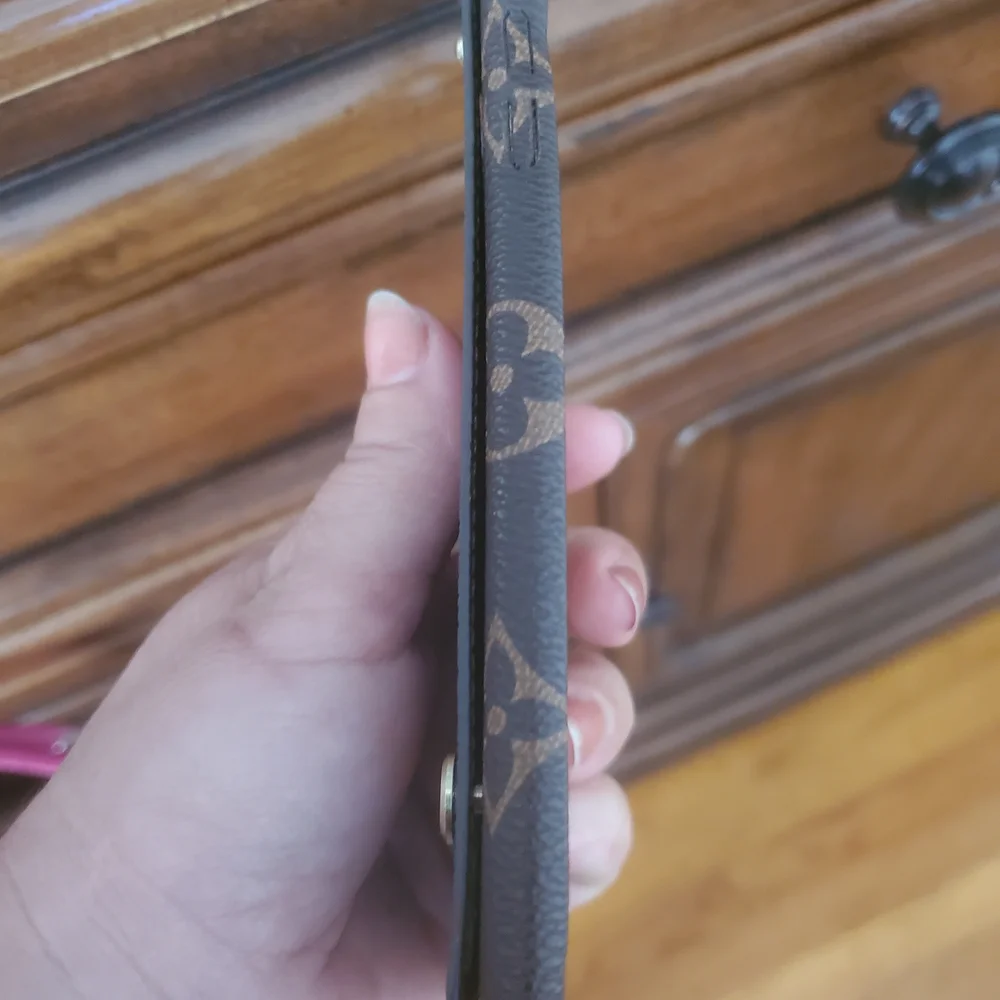 Brown and Gold Decorative Case